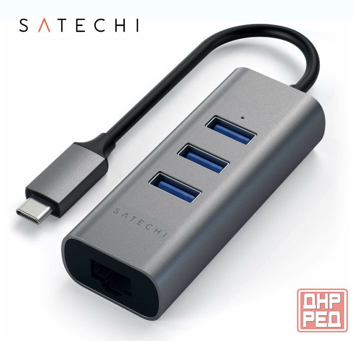 USB-хаб Satechi ST-TC2N1USB31AM 4 в 1, Hub 3.0, концентратор, разветвитель Донецк - изображение 1