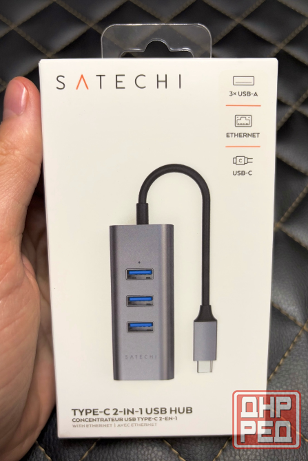 USB-хаб Satechi ST-TC2N1USB31AM 4 в 1, Hub 3.0, концентратор, разветвитель Донецк - изображение 4