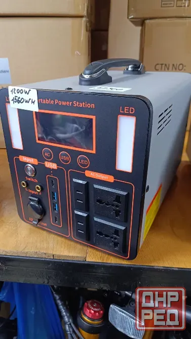 Электростанция портативная новая 1200 W Донецк - изображение 1