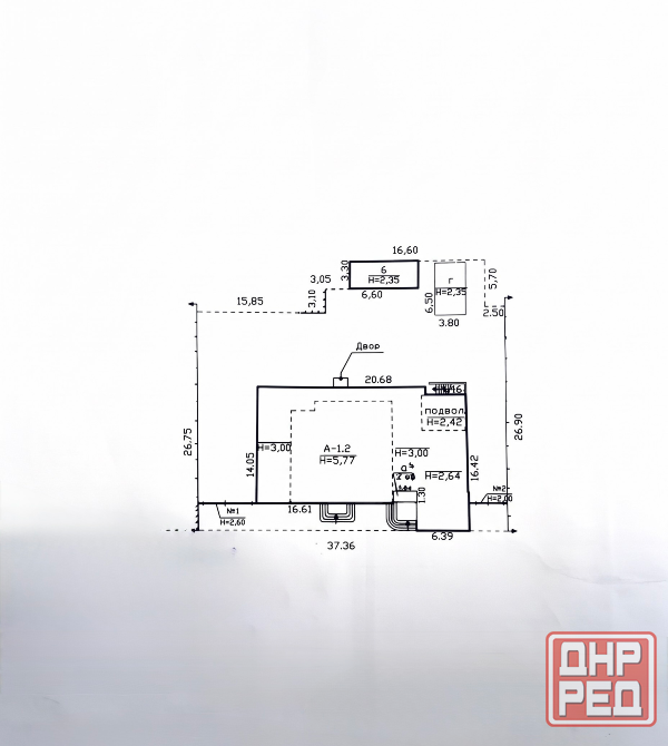 ПPОДAЖA: Здание 400 м²! Быстрая сделка! Донецк - изображение 5