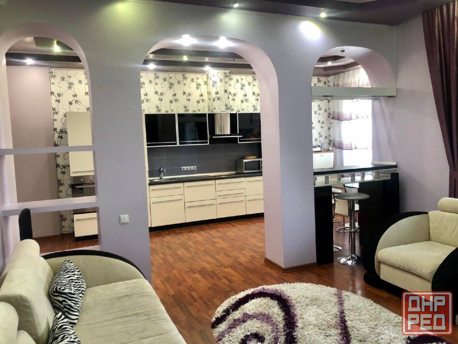 Аренда 3-ком.кВ Exclusive Class в Ворошиловском рн - Новострой - Констерж - Паркинг -вода 24 часа . Донецк - изображение 3