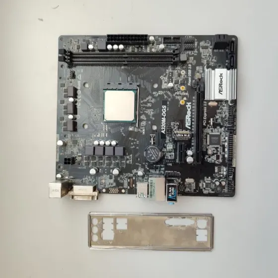 Материнская плата Asrock A320m-DGS S AM4 Донецк