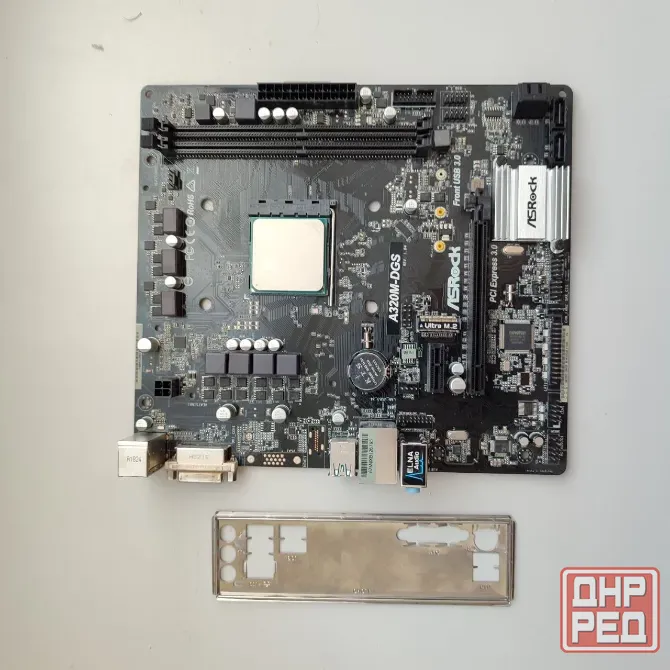 Материнская плата Asrock A320m-DGS S AM4 Донецк - изображение 2