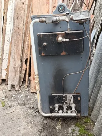 Котел твердотопливный (переделан в газовый) Донецк