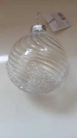 Новый елочный шар стеклянный на елку Донецк