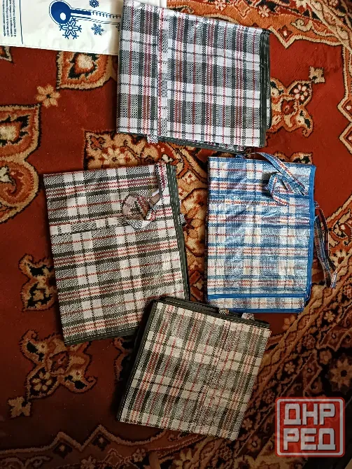 продам сумки в клеточку большие Донецк - изображение 1