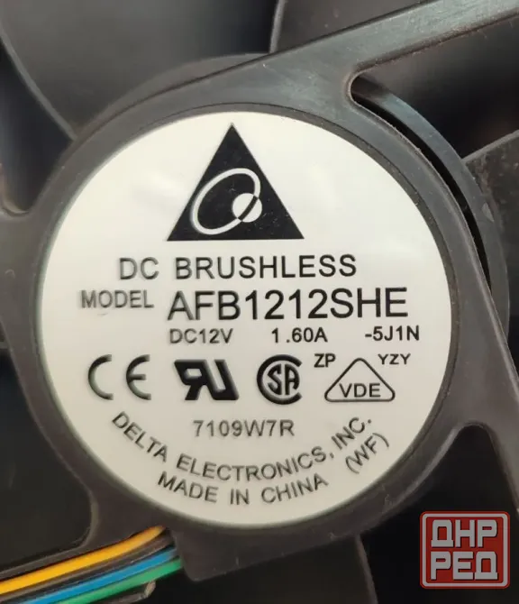 Серверный кулер 12v 1,6A 120mm Донецк - изображение 3