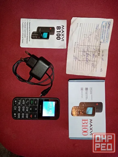 Продам кнопочный телефон Maxvi B100 Донецк - изображение 2