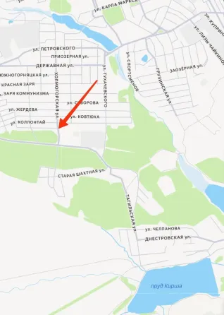 Участок 10 соток в зеленом массиве, ижс. Донецк