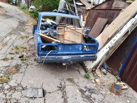 Ваз 2107 кузов на металл или запчасти Донецк