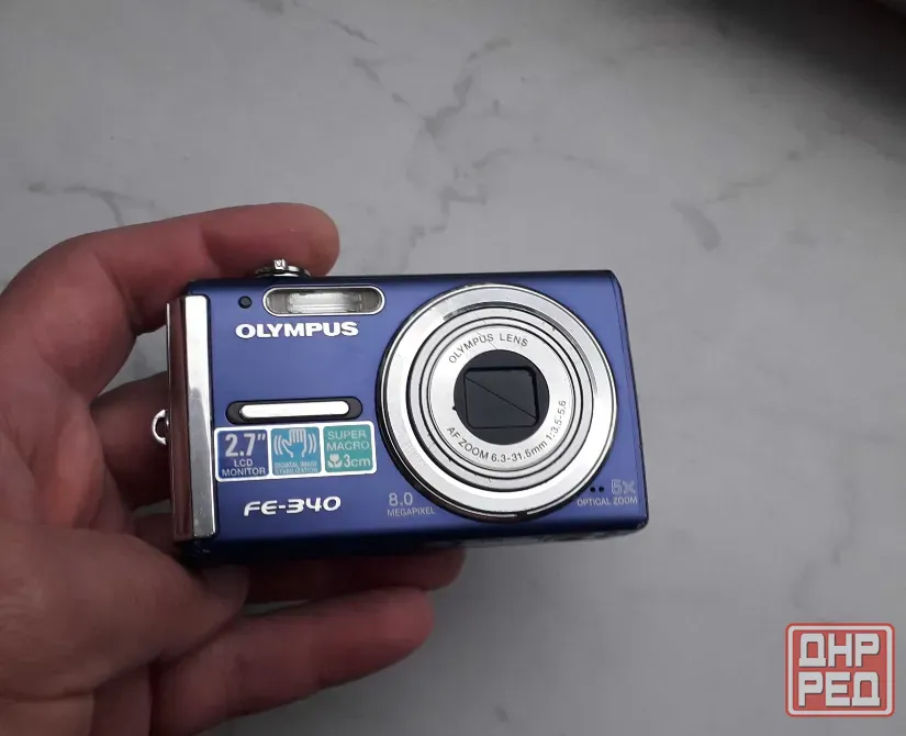 Фотоаппарат Olympus FE-340+XD 2Gb+зарядное + USB шнур для пк Донецк - изображение 2