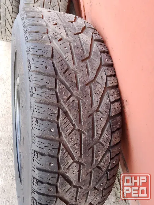 Продам диски с резиной р15 4/114 зима. Донецк - изображение 4