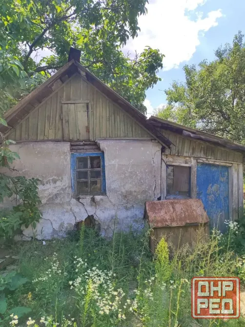 Продаётся участок с ветхим домостроением в Кировском районе. Донецк - изображение 1
