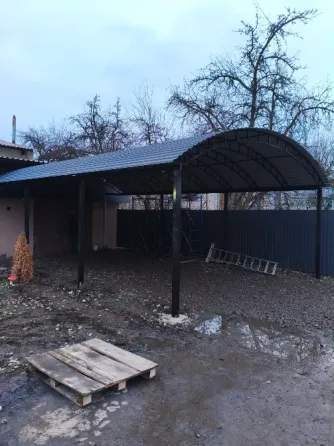 Навес из профлиста Донецк