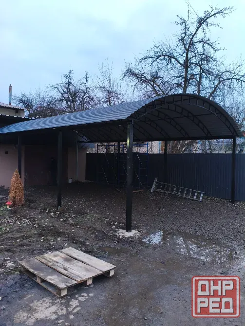 Навес из профлиста Донецк - изображение 1