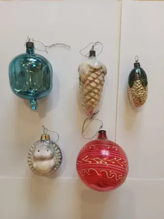 Ёлочные игрушки ссср Макеевка