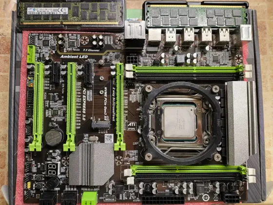 Продам комплект на intel xeon x 79 turbo Донецк