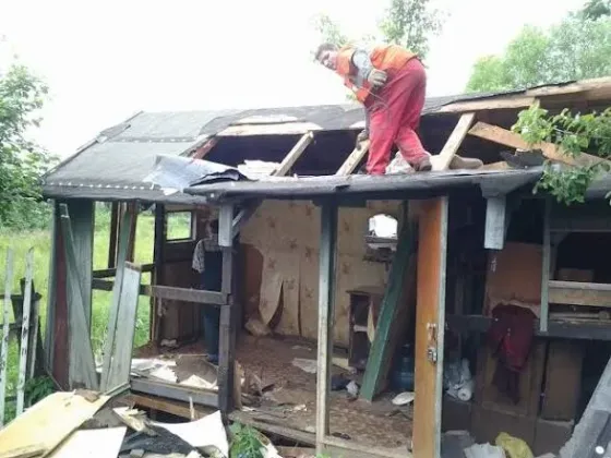 Демонтаж дач, домов, зданий, сооружений. Вывоз мусора с объектов. Калуга