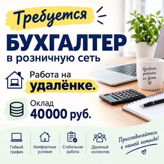 Требуется бухгалтер Макеевка