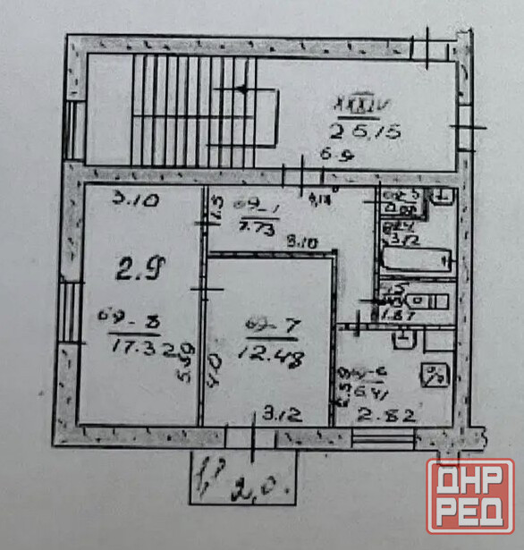 2-комн. квартира, 49,1 м², 4/5 этаж Мариуполь - изображение 12