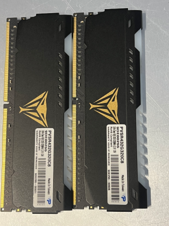 patriot memory оперативная память viper steel rgb ddr4 3200 мгц ddr4, 3200 мгц, 2x 32 гб Донецк