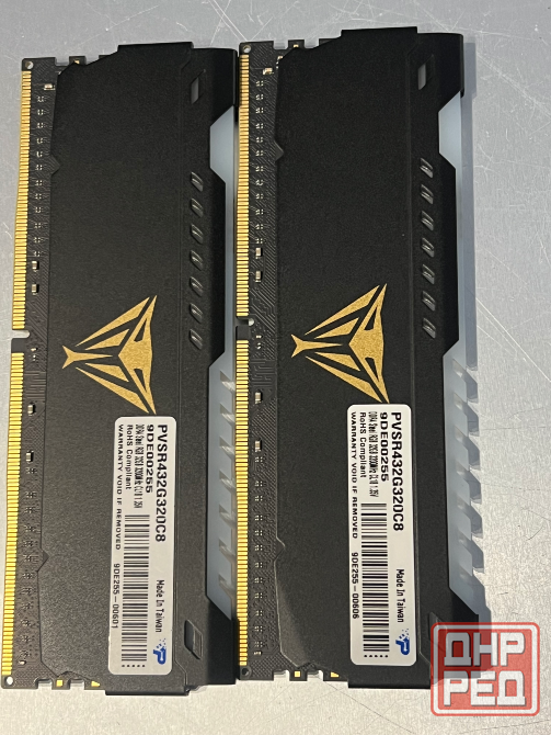 patriot memory оперативная память viper steel rgb ddr4 3200 мгц ddr4, 3200 мгц, 2x 32 гб Донецк - изображение 1