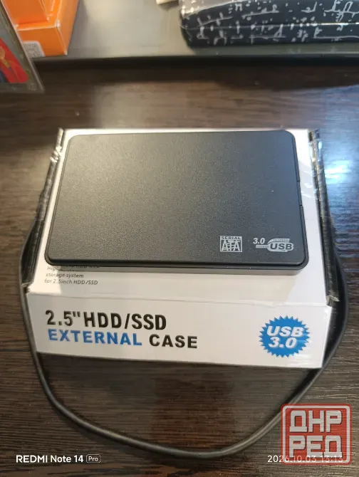 Внешний корпус для HDD/SSD 2,5, Usb 3.0 Донецк - изображение 1