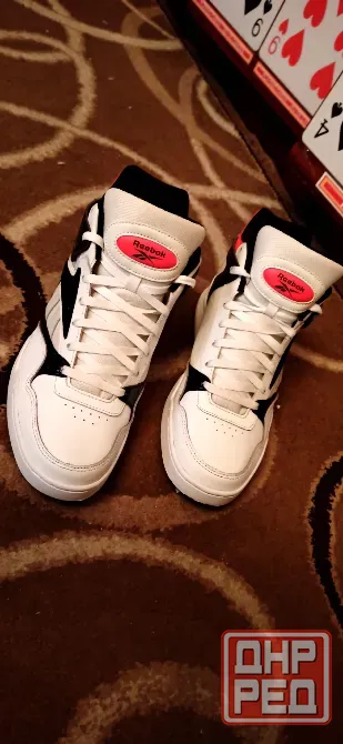 Кроссы Reebok - Оригинал - Идеал - 46 размер - Стелька 30 см Макеевка - изображение 6