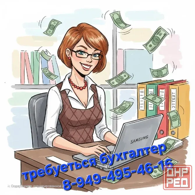 Требуются Бухгалтер Донецк - изображение 1