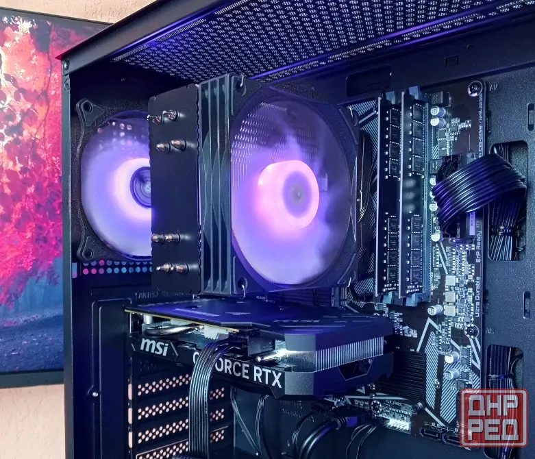 Игровой Пк Ryzen 5 5600 / RTX4060 8GB Шахтерск - изображение 2