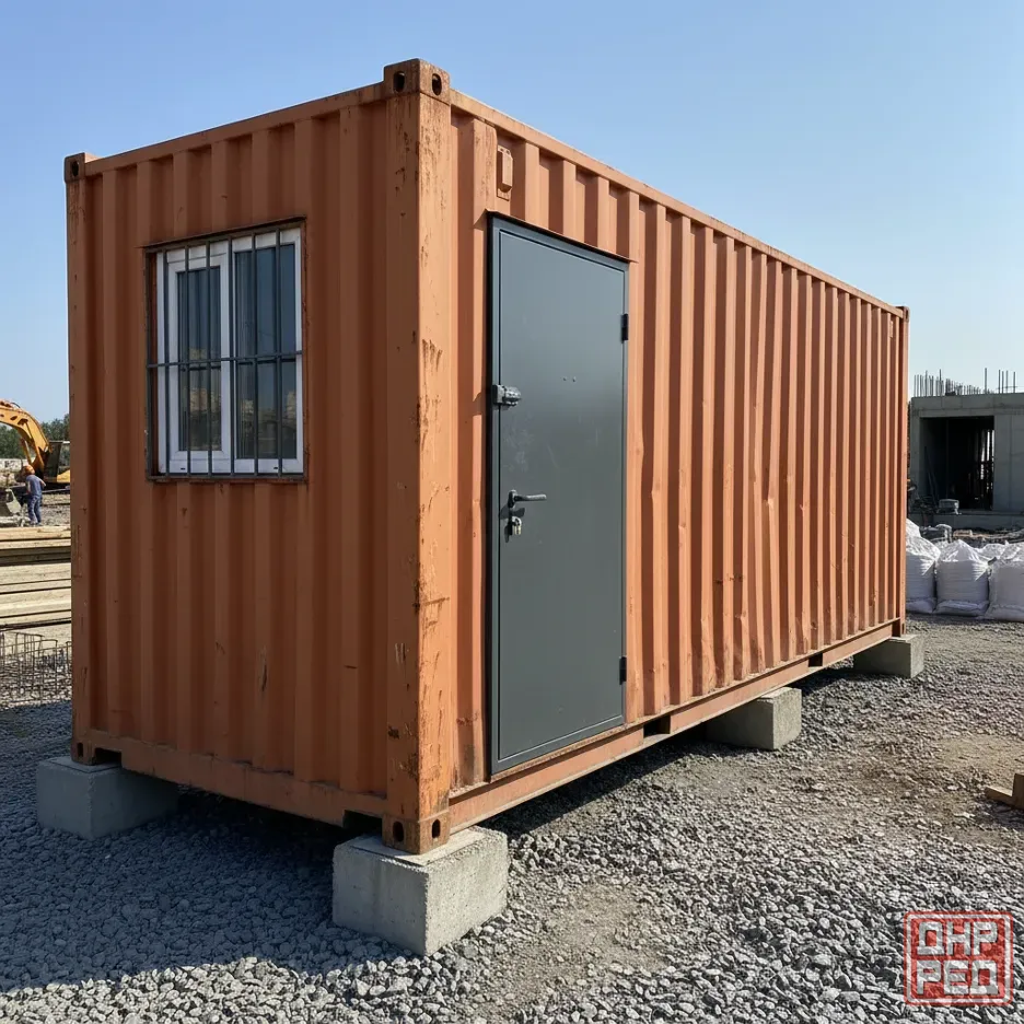 Продам морской кон ейнер-бытовка Донецк - изображение 2