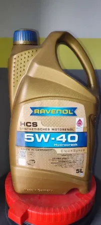 Моторное масло RAVENOL HCS 5W-40, 5 литров Донецк
