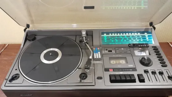 музыкальный комплекс sharp sg-320x, 1978г Донецк