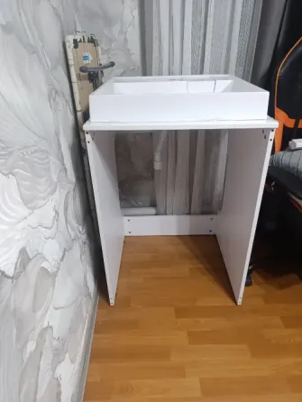 Раковина с тумбой над стиральной машиной Донецк