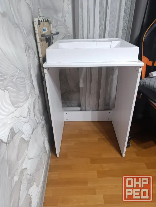 Раковина с тумбой над стиральной машиной Донецк - изображение 1