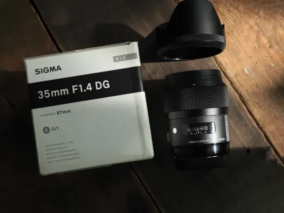 Sigma 35mm 1 4 art canon Макеевка