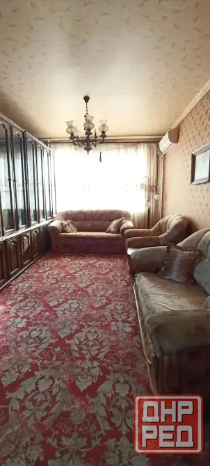 Продам 3-х комн 70 м2 в Пролетарском р-не, ул. Прожекторная. Две большие лоджии. Мебель. 6/9 Донецк - изображение 1