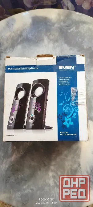 Продаю колонки Sven 245 Glamour, 2.0 Макеевка - изображение 1