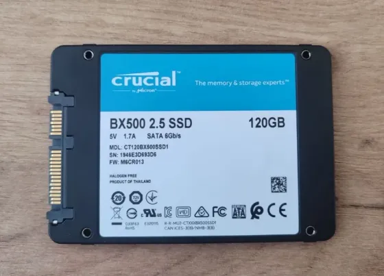 SSD sata Crucial 120gb Донецк