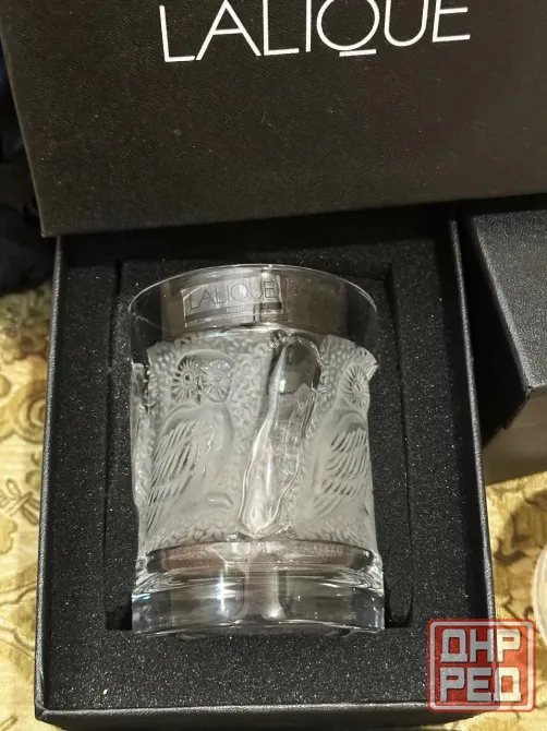 Стаканы 6 шт Lalique Сова Донецк - изображение 5