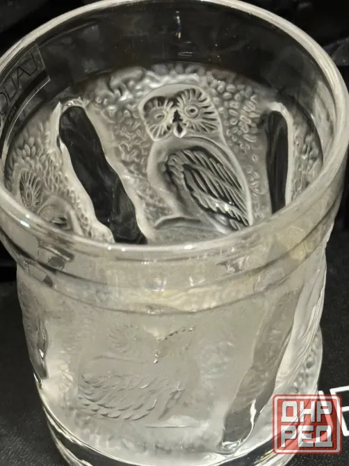 Стаканы 6 шт Lalique Сова Донецк - изображение 6