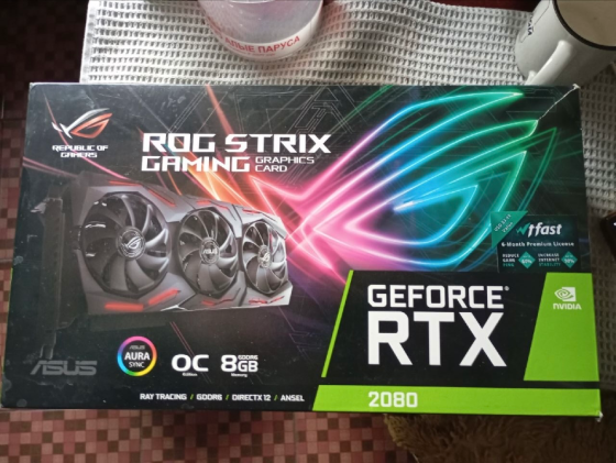 Asus 2080 ROG STRIX gaming 8GB RTX Донецк
