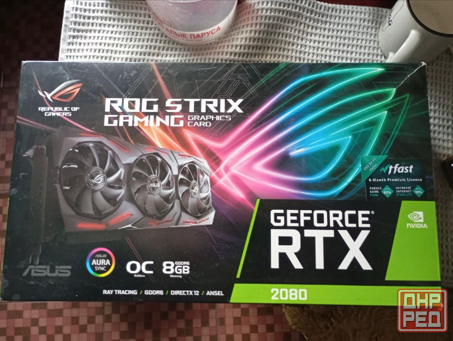 Asus 2080 ROG STRIX gaming 8GB RTX Донецк - изображение 1