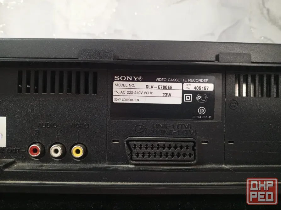 Видеомагнитофон sony slv - e780ee hi-fi Макеевка - изображение 2
