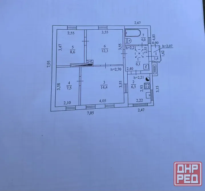 Продам дом.Киевский р-н.пос.Фрунзе-1 Донецк - изображение 5