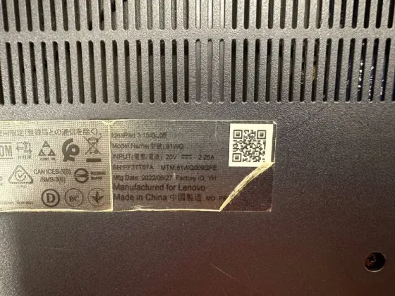 Ноутбук Lenovo ip3 15igl05 (81wq) celeron N4020 ddr4 8Gb ssd128Gb hdd320Gb win10 акб до 3х часов Донецк