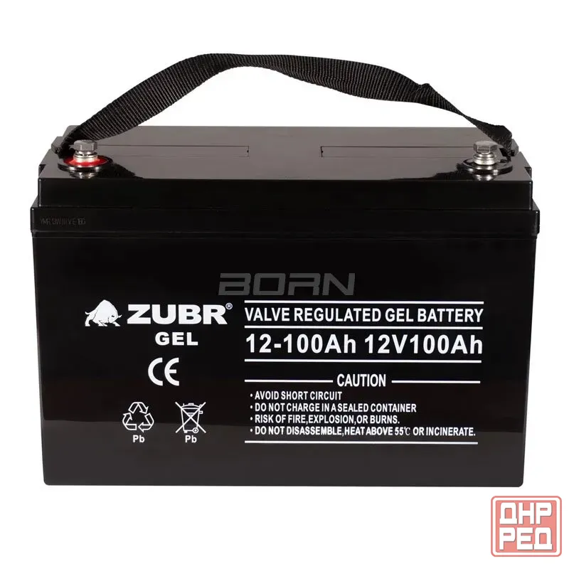 Аккумулятор Zubr Gel 150Ah для ибп Донецк - изображение 1