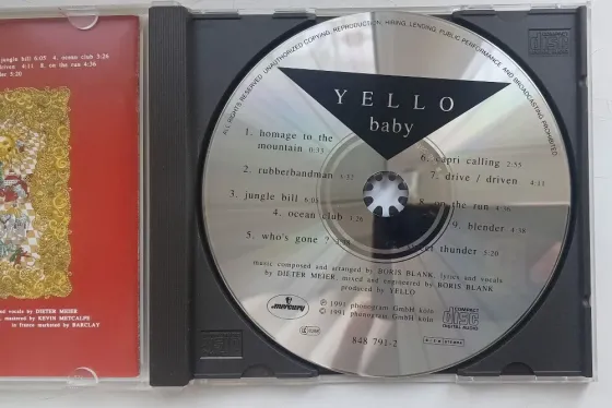Yello (1991) Baby - CD, фирм. (Germ), Synth-pop Макеевка