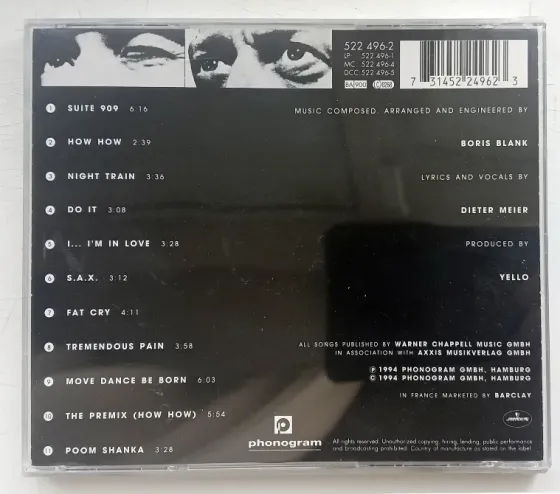 Yello (1994) Zebra - CD, фирм.(Germ), Synth-pop Макеевка