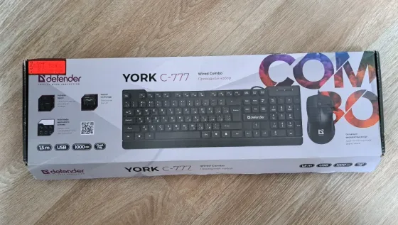 Клавиатура + мышь YORK C-777 Донецк